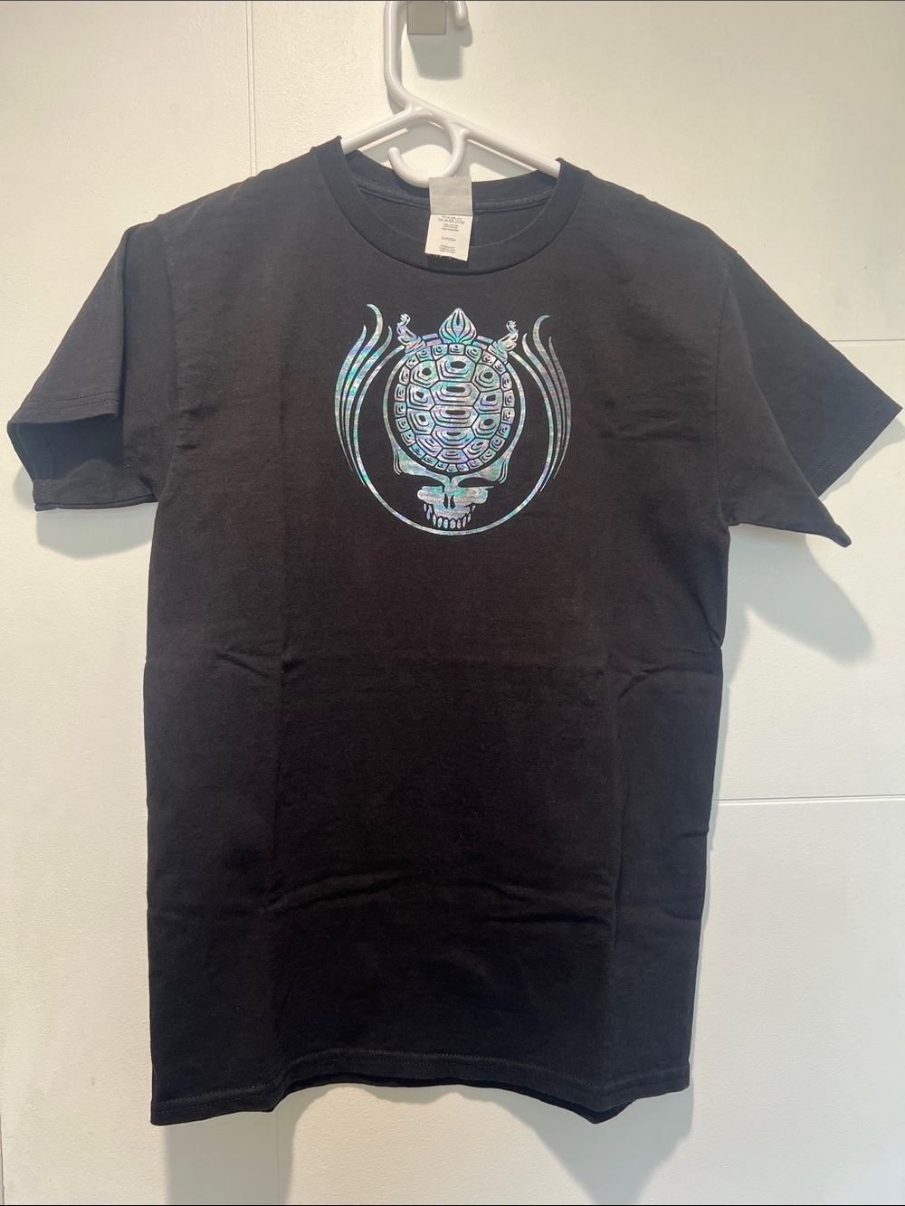 Black Grateful Dead Lot Tee with Turtle Skullie- Size Small
